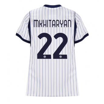 Inter Milan Henrikh Mkhitaryan #22 Maglia Gara Trasferta Repliche 2026-27 Donna Maniche Corte